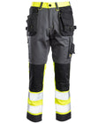 Työhousut Seven Kings SKF01Y, teräs/keltainen