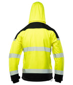 Hi Vis huomiotakki, softshell, heijastava, keltainen