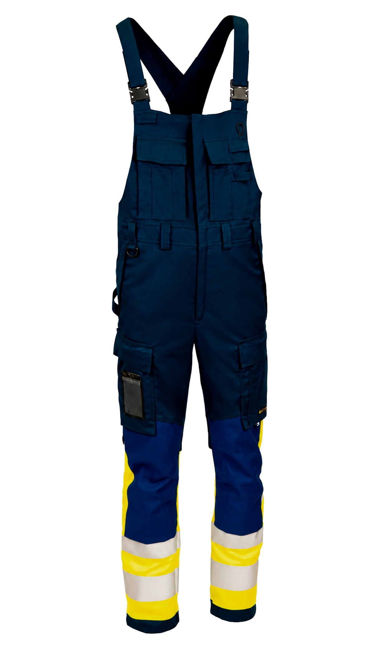 MultiStretch Inherent avohaalari – 6457 - Tummansininen/HV-keltainen