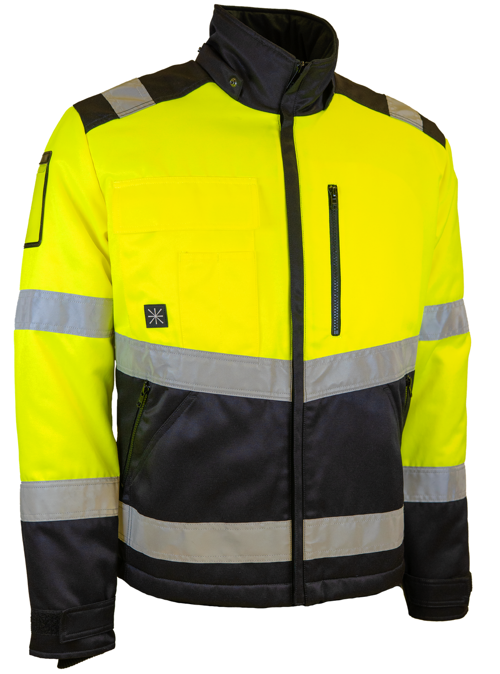 Turva talvitakki – 61751 - HV-keltainen/Musta