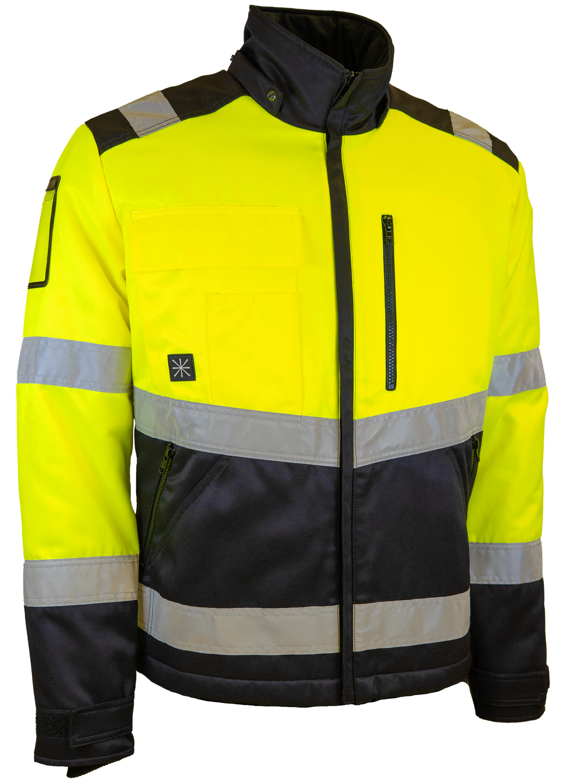 Turva talvitakki – 61751 - HV-keltainen/Musta