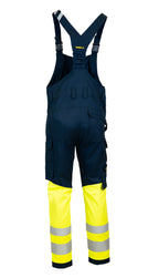 MultiStretch Inherent avohaalari – 6457 - Tummansininen/HV-keltainen