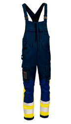 MultiStretch Inherent avohaalari – 6457 - Tummansininen/HV-keltainen