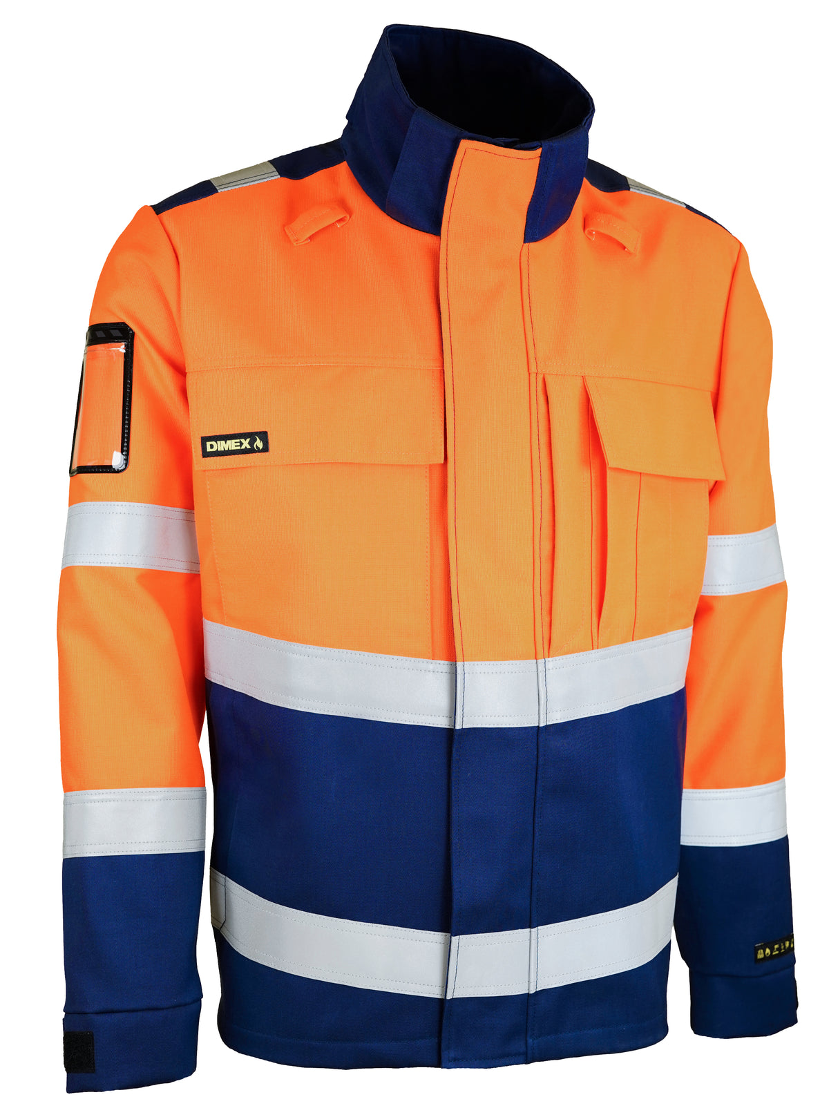 MultiChem takki – 6446 - HV-oranssi/Tummansininen