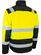 Turva talvitakki – 61751 - HV-keltainen/Musta